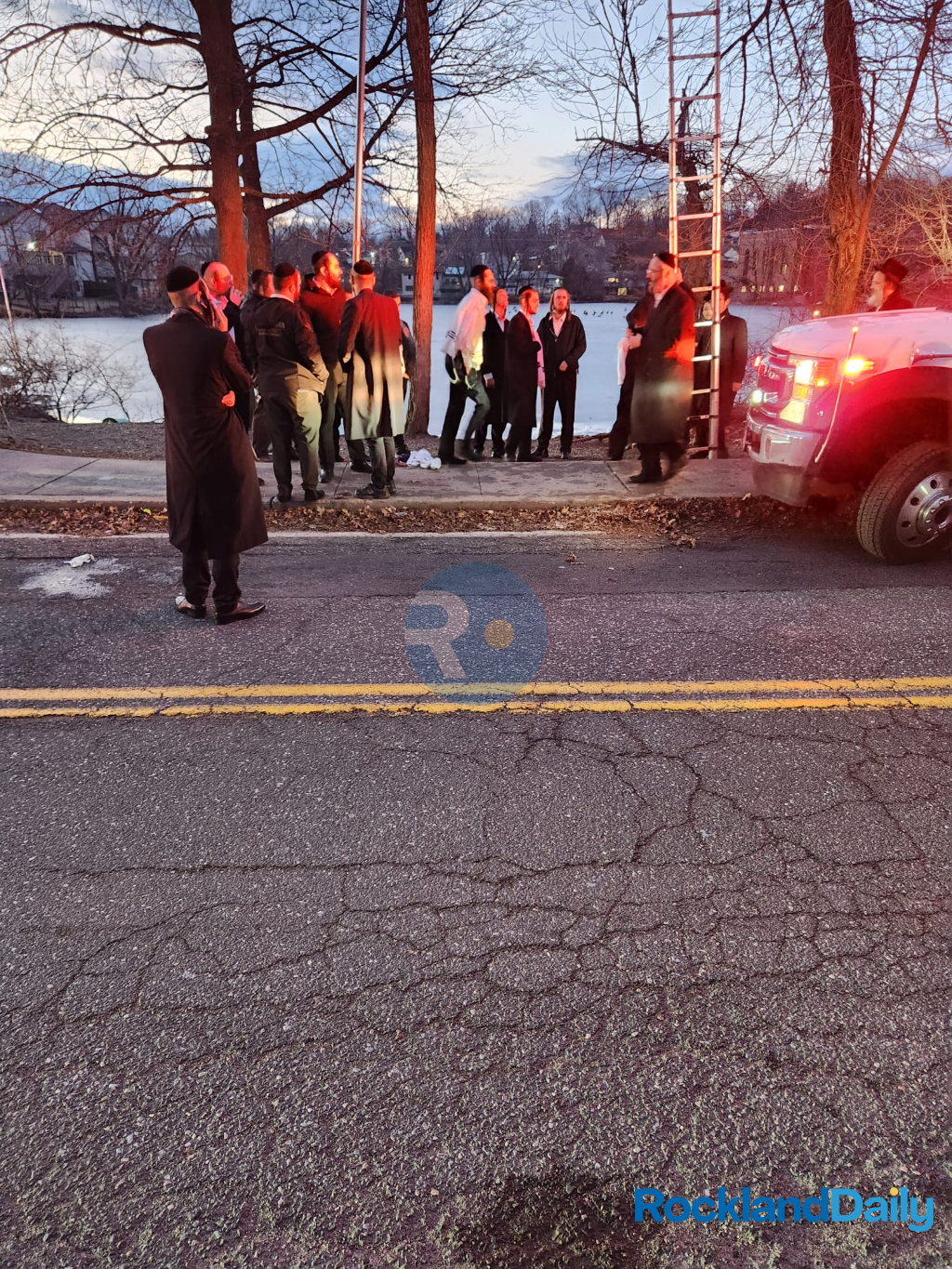 Boy Rescued From Suzanne Lake After Falling Through Ice