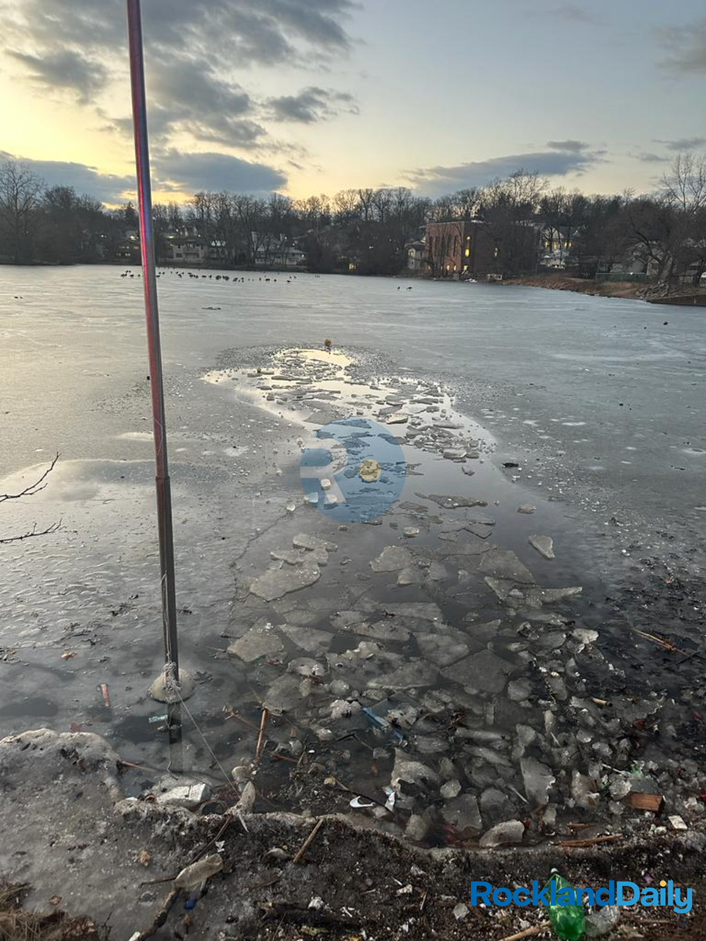 Boy Rescued From Suzanne Lake After Falling Through Ice
