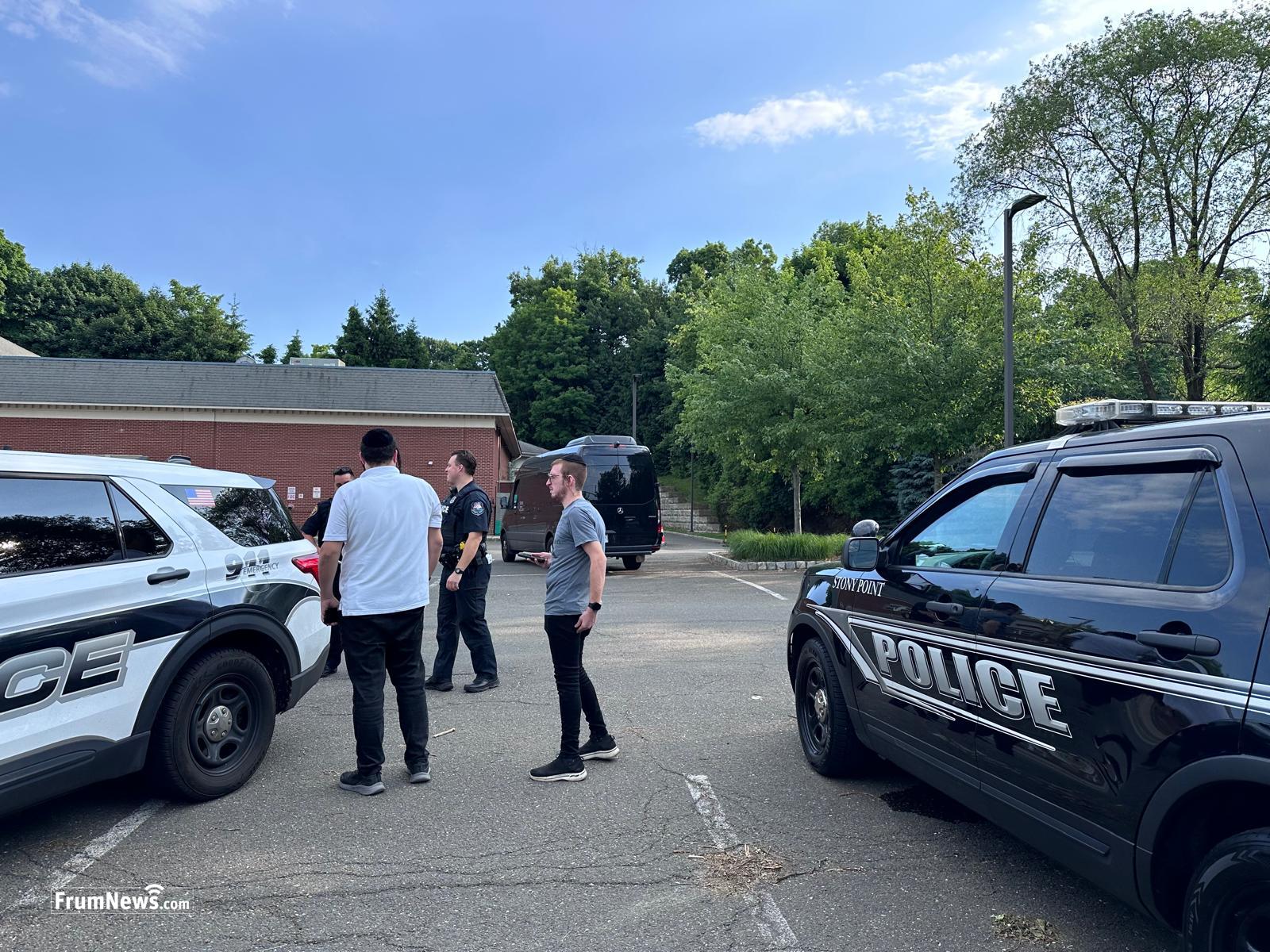 Recovered Mercedes-Benz van — additional scene photo