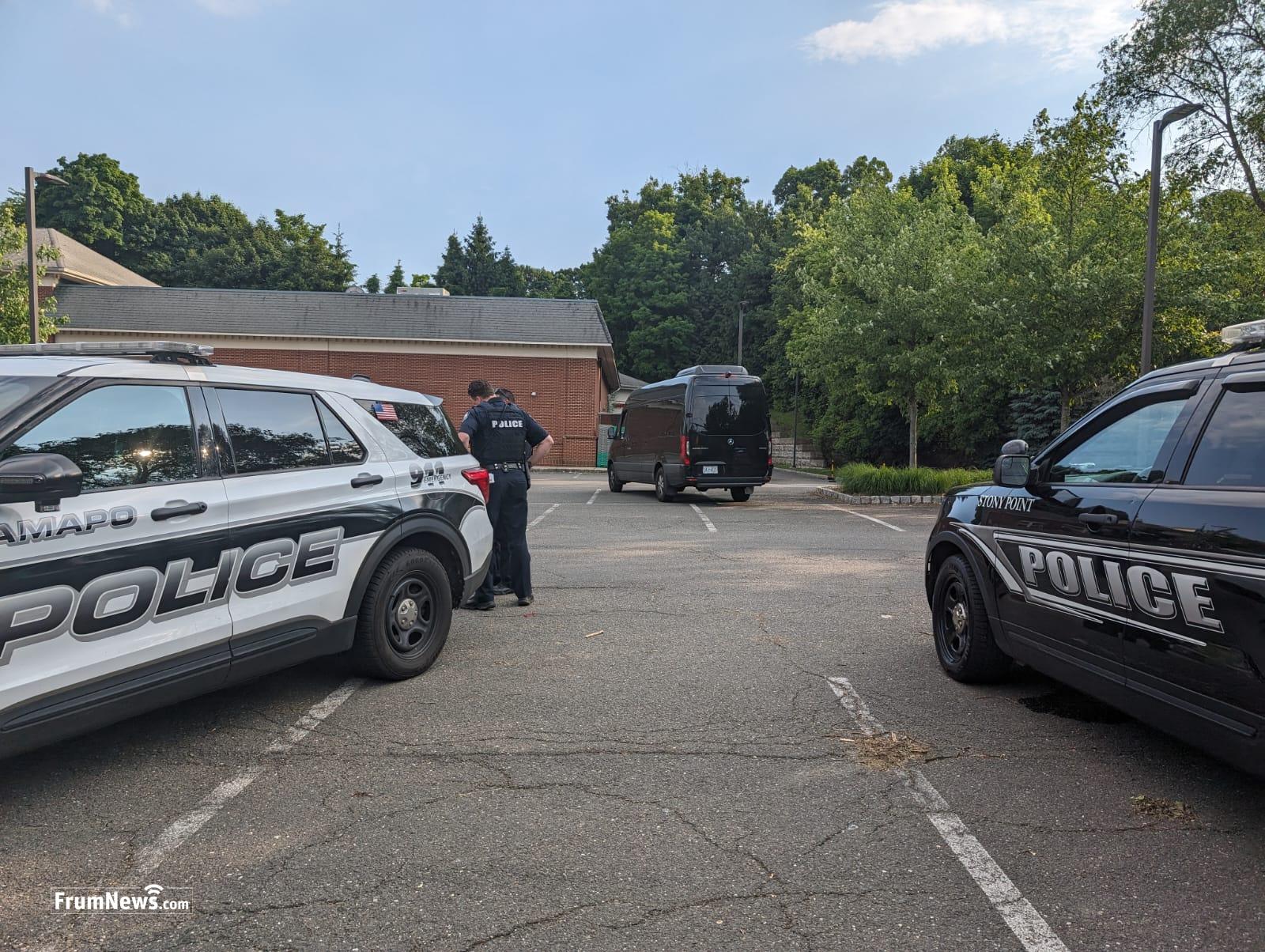 Recovered Mercedes-Benz van — additional scene photo